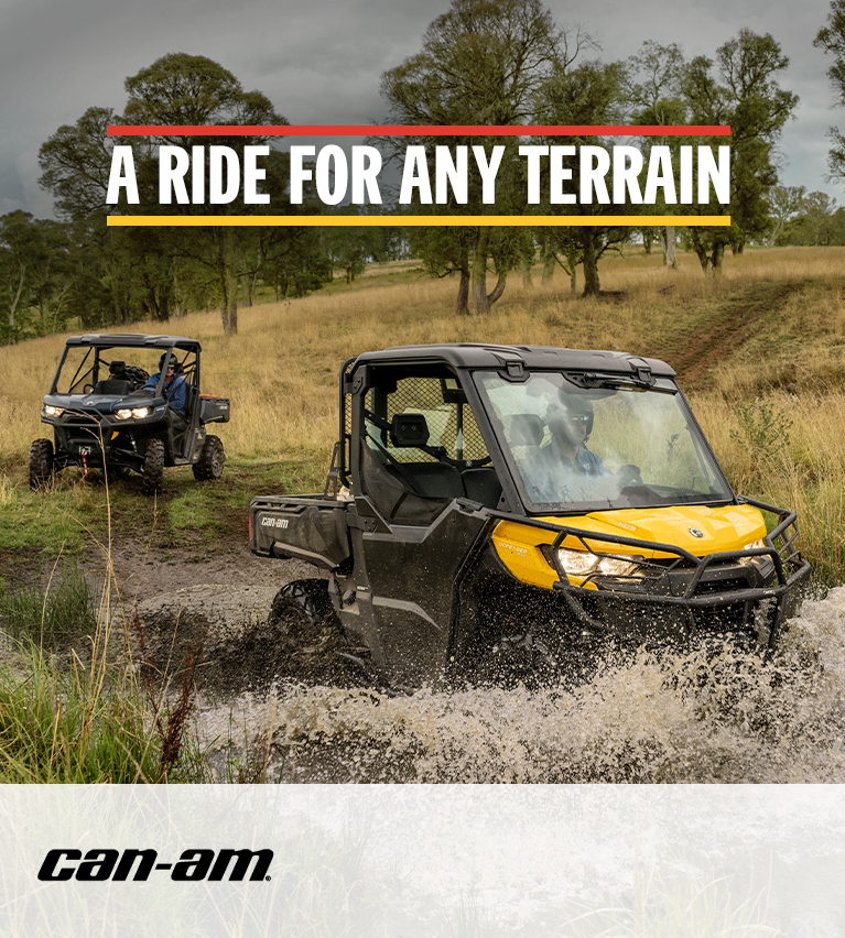 Can-am A ride for anh terrain